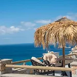 Stylish House Panoramic Sea And Sunset View Иос