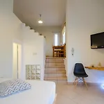 Дом отдыха Stylish House Panoramic Sea And Sunset View Иос