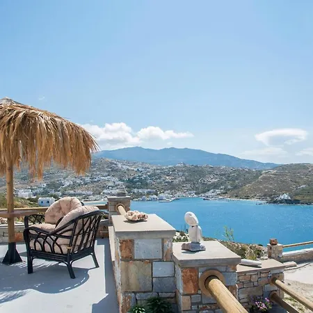 Stylish House Panoramic Sea And Sunset View * Иос