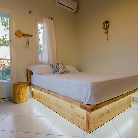 Stylish House Panoramic Sea And Sunset View Ίος