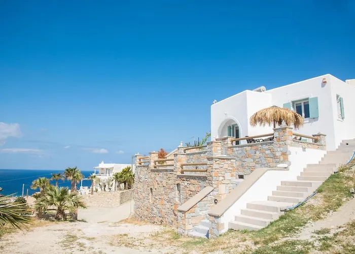 Stylish House Panoramic Sea And Sunset View * Chora